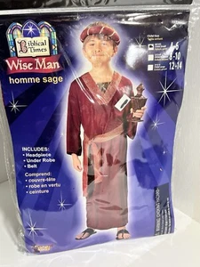 Christmas Biblical Figure Three Wise Men Child Small Size 4-6 Costume - Picture 1 of 9