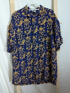 Rum Reggae SUN Batik Beach Shirt Mens Resort/Cruise/Beach Sz XXL GUC - Picture 1 of 6