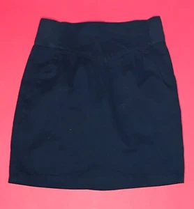 Minigonna nera divisa adatta a 0 2 sexy goth core classica fiocco abbigliamento emo club - Foto 1 di 4