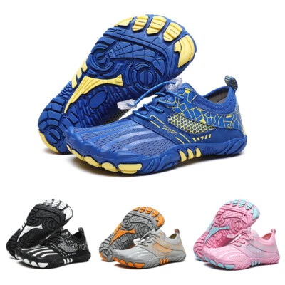 Unisex Barfußschuhe Jungen Mädchen Wasserschuhe Badeschuhe Sneaker Fitnessschuhe - Bild 1 von 4