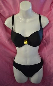 Vanessa Intim BH & Panty SET Beige Schwarz Weiß 32-38 S M L Sexy Push UP NEU - Bild 1 von 20