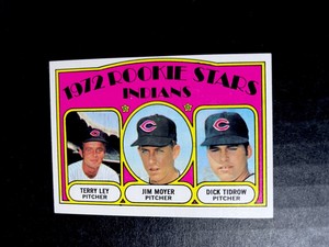 1972 Topps #506 Cleveland Indians Rookie Stars Dick Tidrow RC