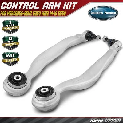 2x Front Upper Control Arm w/ Ball Joint for Mercedes-Benz E250 W212 14-16 E550 - Image 1 of 4