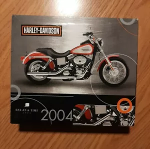 Harley- Davidson Motorcycles 2004 Day-at-a-Time Calendar (2004, Paperback) - Picture 1 of 4