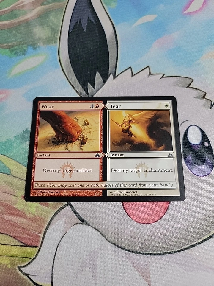 MTG Wear   Tear Dragon's Maze 135/156 Regular Uncommon W3 - Image 1 of 1