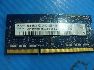 Lenovo 17.3" G70-80 80FF Genuine SKhynix So-dimm Memory Ram 4gb pc3l-12800s - Picture 1 of 2