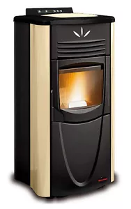 Stufa a pellet canalizzata NORDICA EXTRAFLAME Graziosa Steel Plus pergamena - Foto 1 di 1