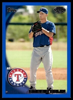 2010 Topps Pro Debut Blue 176/259 Robbie Erlin  AZL Rangers #203 - Image 1 of 2