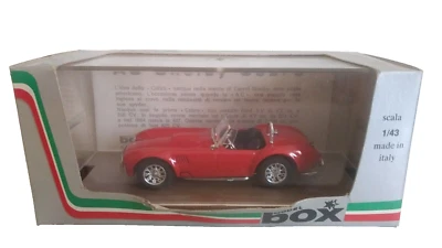 AC SHELBY COBRA MODEL BOX SCALA 1/43 - Immagine 1 di 3