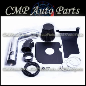 BLACK SILVER AIR INTAKE KIT FIT 04-05 CHEVY SILVERADO 2500HD 6.6L DURAMAX LLY - Foto 1 di 1