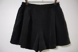 Sass & Bide silk tales black lined silk shorts size 6 - Picture 1 of 2