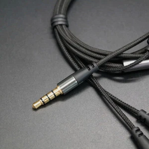 OFC Replacement Upgrade Headphone Cable 3.5mm To Dual 2.5mm Headphone Cord F GDS - Picture 1 of 22