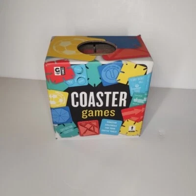 COASTER GAMES - 25 Wipe Clean Double Sided Game Trivia Puzzles  - Image 1 of 4