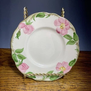 1 piatto pane e burro rosa del deserto francescano 6" terracotta USA - Foto 1 di 3