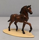 Beautiful Retired Hagen Renaker Morgan Horse on Base