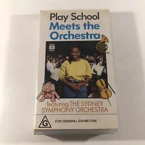 Play School Meets The Orchestra : Featuring Sydney Symphony Orchestra VHS Video - Picture 1 of 6
