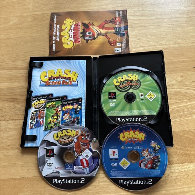 Preços baixos em Sony Playstation 2 Crash Bandicoot Action Pack Video Games