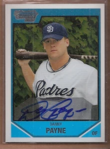 2007 Bowman Chrome Draft Draft Picks #BDPP139 Danny Payne Auto - NM-MT - Picture 1 of 1