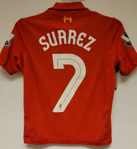 2012-13 Liverpool FC Soccer Jersey Home Youth Medium Cover