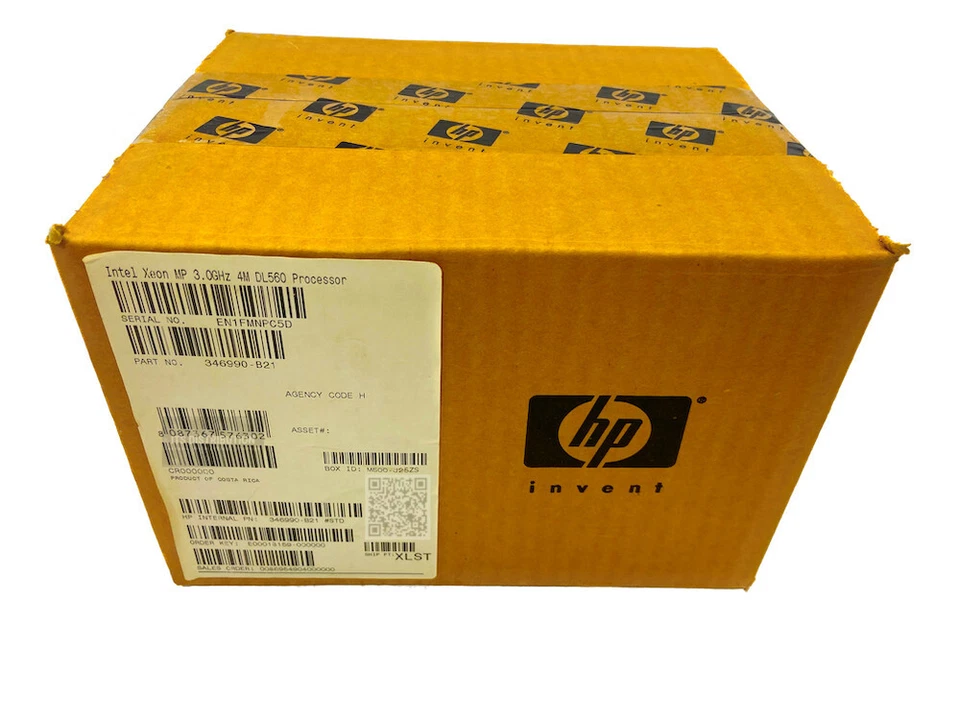 346990-B21 I New Sealed HP Intel Xeon 3GHz 400MHz 512KB L2 CPU Kit - Image 1 of 4