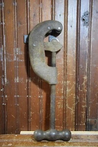 SAUNDERS CAST IRON PIPE CUTTER No 12 CUTS 1/8" TO 2" REED ERIE PENNSYLVANIA USA - Picture 1 of 17