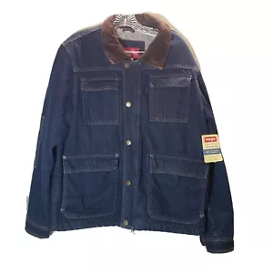 Vintage Wrangler Sherpa gefütterter Denimmantel Größe M - Bild 1 von 11