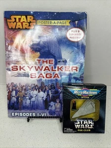 Star Wars Micro Machines Special Limited Set #15164 Out Of 68,000 & Poster Book - Picture 1 of 17