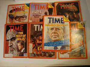 Time Magazine/ 1979-80 / Shah of Iran /AYATULLAH/IRAN REVOLTION/U.S. HOSTAGES - Picture 1 of 9