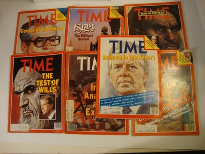 Time Magazine/ 1979-80 / Shah of Iran /AYATULLAH/IRAN REVOLTION/U.S. HOSTAGES - Image 1 of 4