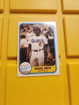 1981 Fleer - Reggie Smith #111 - Image 1 of 2