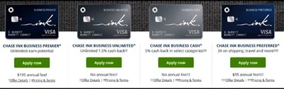 *EXTRA $150* Chase Business Ink Preferred Cash Unlimited Credit Card Referral - Image 1 of 2