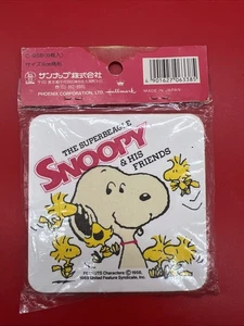 Nuevo Stock Antiguo Vintage Hallmark Peanuts The Superbeagle Snoopy & Friends Posavasos - Imagen 1 de 7
