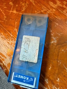 NEW Pack of 5 Komet Carbide Insert Indexable # W29 42130.0474 BK74 vh2 - Picture 1 of 2