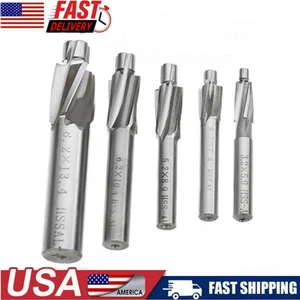 HSS Senkbohrung LFür M3-M8 für Pilot Schlitzwerkzeug Senker Fräser - Bild 1 von 33