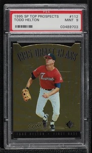 1995 SP Top Prospects Todd Helton #112 PSA 9 MINT HOF - Picture 1 of 4