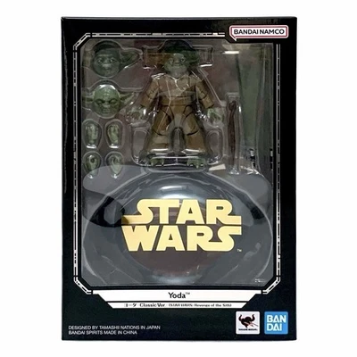BANDAI SPIRITS S.H.Figuarts Yoda -Ver Clásica.- STAR WARS: La Venganza de los Sith Foto 1 de 4