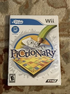 Pictionary - Udraw - Nintendo Wii - Complete w/ Manual-AP - Picture 1 of 3