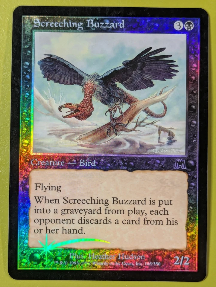 FOIL Screeching Buzzard x1 Onslaught 1x Magic the Gathering MTG - Image 1 of 1