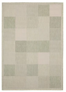 8x11 United Weavers Green Geometric Boxes 3900 10745 - Aprx 7' 10" x 10' 6" - Picture 1 of 1
