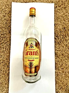 William Grant's Scotch Wiskey Bottle Empty 1 L - Picture 1 of 8