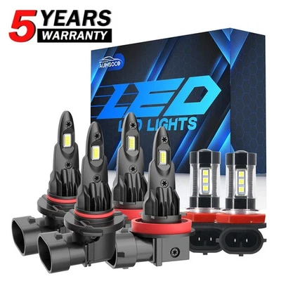 Faro delantero alto/bajo + bombilla antiniebla 10000K para Mitsubishi RVR 2011-2019 Foto 1 de 4