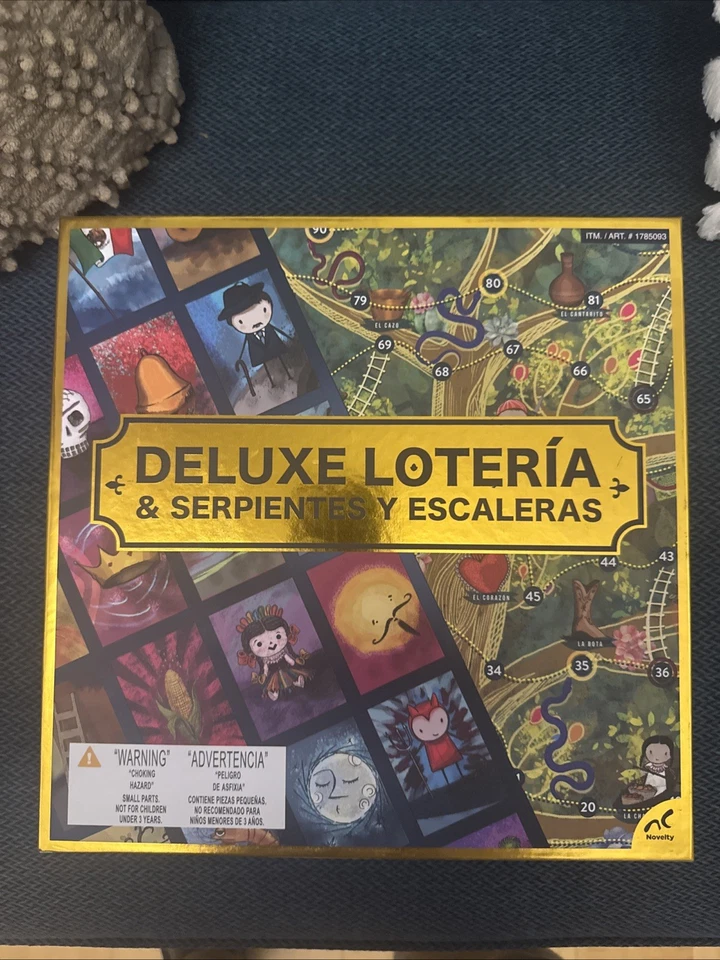 Deluxe Loteria & Serpientes & Escaleras NEW IN BOX - Image 1 of 1