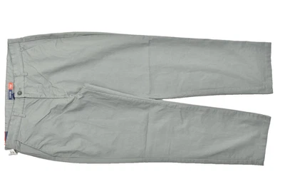 Izod Performance Stretch Men's Gray Flat Front Classic Fit Pants Size 38x32 NEW - Image 1 of 4