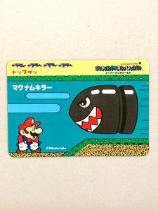 Bomber Bill - Super Mario World - Nintendo Topsun Top Card Japonés - Imagen 1 de 2