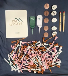 PINE CANYON COUNTRY CLUB Flagstaff Arizona Souvenir pack-100 Tees-10 Marks    #3 - Picture 1 of 4
