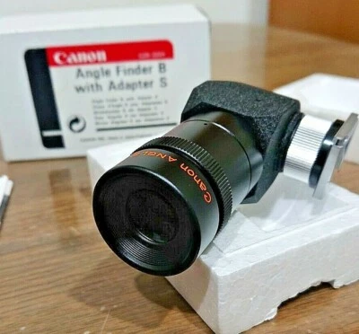 Canon Angle finder B with Adapter S  canon Manual and BOX - Image 1 of 4
