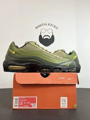 Nike Air Max 95 SP Corteiz Gutta Verde FB2709-300 Usado Raro Para hombres Talla 15” Foto 1 de 4