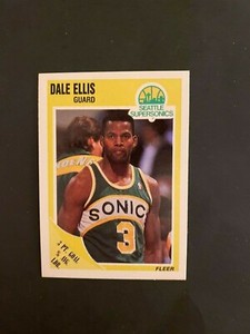 1989/90 FLEER BASKETBALL #146 DALE ELLIS  GEM- MINT MINT MINT MINT MINT