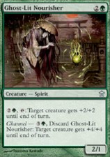 GHOST-LIT NOURISHER X4 4 4X Saviors of Kamigawa MTG Magic Cards DJMagic