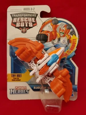 A7437 Hasbro Transformers Rescue Bots Playskool Heroes Blades the Rescue Dinobot - Image 1 of 2